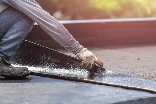 Professional Crawl Space Encapsulation technician working in Centerburg, OH